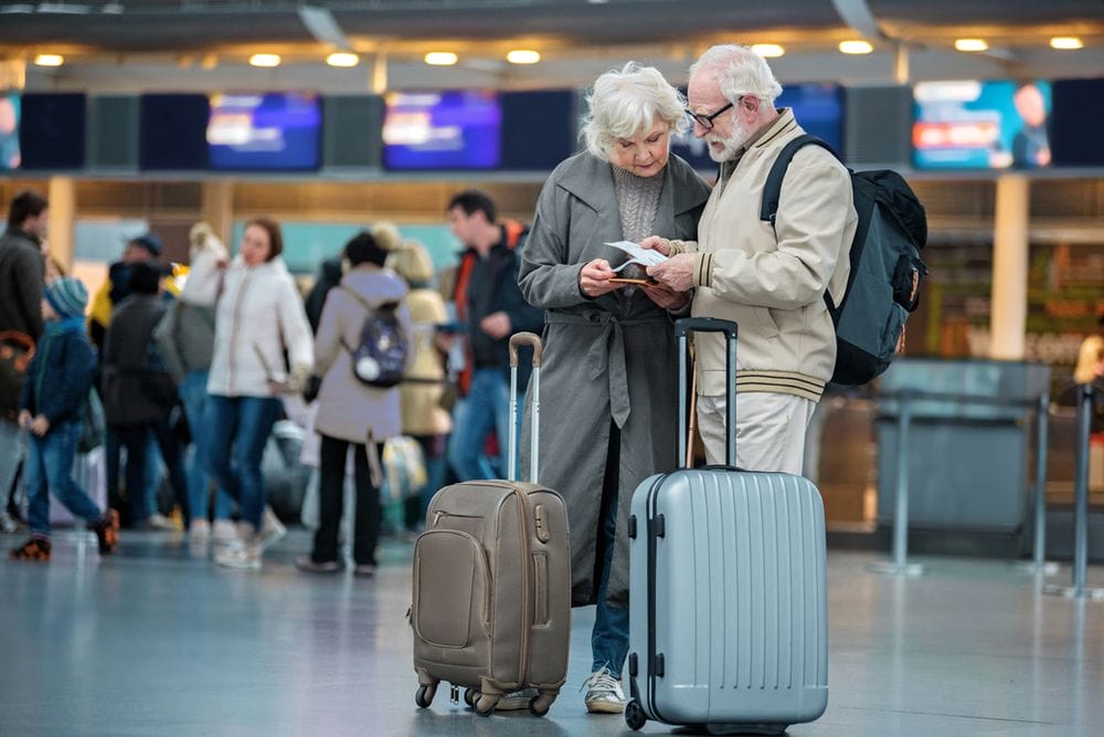 Empty nest syndrome couple ready for adventure